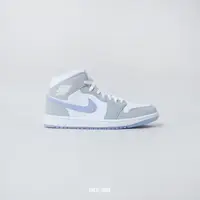 在飛比找蝦皮商城優惠-NIKE AIR JORDAN 1 MID 白灰 水藍 中筒