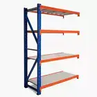 Heavy Duty Storage Shelving Extension Kit for Garage or Workshop 2m H x 1.2m W x