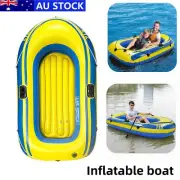 Inflatable Boat Set with Paddle Travel Kayak Fishing Water Sport Inflatable Boat