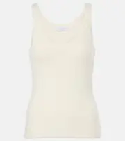[Gabriela Hearst] Gabriela Hearst Berkeley cashmere tank top AU 16 white