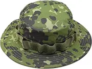 Danish Army Style Boonie Cap Tacgear Military hat Danish M84 camo Woodland Ripstop Wide Brim