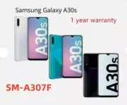 Samsung Galaxy A30s SM-A307F 64GB Dual Sim 4G Unlocked Smartphone New Sealed