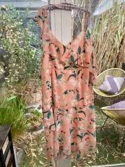 COOPER ST A Place In The Sun Flounce Dress Pink Floral Size 24 Fits 20+ BNWT