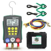 HVAC Digital Manifold Gauge Set, AC Manifold Gauge Set，R410a R22 Refrigeratio...