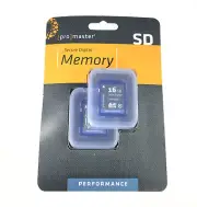 Promaster 2-pack 16GB Class 10 Performance SDHC Memory Card (32gb Twin Pack)