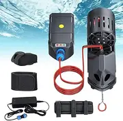 Handheld Underwater Scooter, Diving and Swimming Booster, 5Kgf Thrust/Waterproof Depth 20M/ Battery Capacity 4000mAH, Used for Snorkeling, Swimming and Scuba Diving,Single Person 1HandSuit