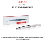Dspiae Flat-End Angled Tweezers #Z02