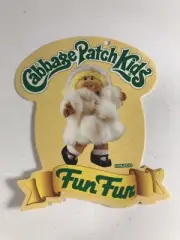 CABBAGE PATCH KIDS HANG TAG VINTAGE FUN FUR ORIGINAL COLECO 1984