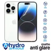 Matte Anti Glare HD Hydrogel Screen Protector for iPhone 16 15 14 13 12 11 X XS