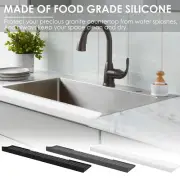 Sink Edge Protector Silicone Heat Resistant Sink Protective Mat Keep Clean♚
