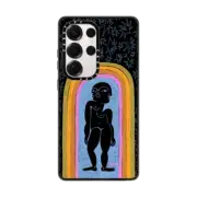 Galaxy S25 Ultra Impact Case Rainbow night by Ana Leovy