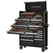 GearWrench 234 Piece Eva Tool Kit + 43" Chest & Trolley - 77027