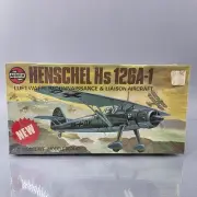Airfix 1:72 Henschel HS 126A-1 Aircraft Model Kit 03028 Luftwaffe Vintage SEALED