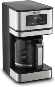 KRUPS Simply Brew Stainless Steel and 14-Cup / Programmable,