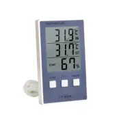 1X Indoor Outdoor Temperature Humidity Meter Digital LCD Thermometer Hygrometer