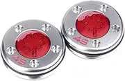 NA 2pcs Red Clover Golf Custom Weights for Titleist Scotty Cameron Newport Studio California Putters (2x45g)