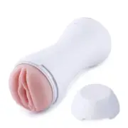 HiSmith Vibrating Pussy Stroker White Case Attachment Fits KlicLok Sex Machine