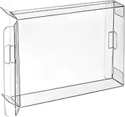 Childhood 10Pcs Clear Box Case Sleeve CIB Protector for Nintendo NES Games Cartridge Box