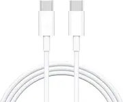 USB C to USB C Cable for iPhone 16/15 Pro Max Plus, 1M 60W USB C PD Fast Charging Cable for iPhone 16/15 Pro Max Plus, Galaxy S25/S24/S23/S22, Switch, MacBook, iPad, Laptop