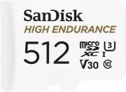 Sandisk Micro SD High Endurance Flash Memory Card(SDSQQNR) 512GB