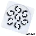 7 Pairs 3D False Eyelashes Long Thick Natural Fake Eye Lashes Set Mink Makeup