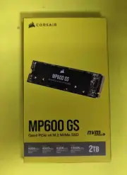 Corsair MP600 GS M.2 2280 2TB PCI-Express 4.0 x4 3D TLC SSD Up to 1000k IOPS