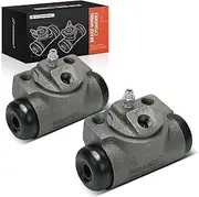 A-Premium Rear Drum Brake Wheel Cylinder Compatible with Select Chevrolet, Buick, Cadillac and Oldsmobile Models - Impala, Caprice, Roadmaster, DeVille, Eldorado, Fleetwood, Toronado, 2-PC Set