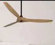 Modern Ceiling Fan 52”/3 Blades/NO LIGHT/DC motor/120v240v/50hz60hz/remote