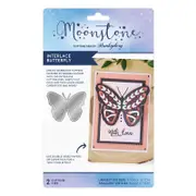 Hunkydory Interlace Butterfly Moonstone Die Set
