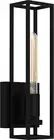 Quoizel Leighton 1 Light Wall Sconce, Matte Black/ - LGN8605MBK