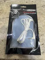 Xscorpion 3 Feet Aux Cord White
