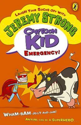Cartoon Kid - Emergency! -Jeremy Strong Fiction Book Aus Stock