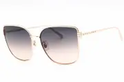 CHOPARD SCHG67M 08FC Sunglasses Gold Frame Smoke Gradient Lenses 63mm