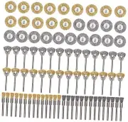 Wire Brushes for Drill Set, 84Pcs Buffing Wire Brushes Polishing Wheels