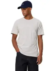 [Les Deux] Dexter T-shirt in Snow Melange