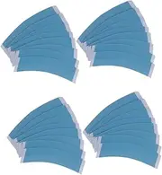 HAKIDZEL 2 Packs Invisible Hair Extension Tape Double-sided Adhesive Blue Tape for Wigs