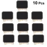 10PCS Wood Chalkboard Erasable Chalkboard Party Blackboards Favors