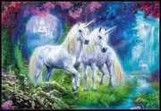 Counted Cross Stitch Kits Needlework Crafts DIY Chart - Unicorns in the Forest