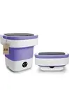8L Portable Washing Machine Mini Washer Foldable Washer Small Spin Dryer Travel