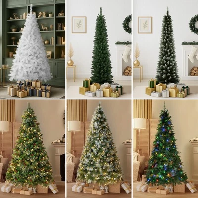 Tinseltown Christmas Tree 1.8M/2.1M/2.4M LED Lights White Green