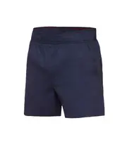 5 X Mens Hard Yakka Elastic Waist Short Navy Cotton Work Wear
