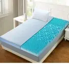 3" Mattress Topper Zoned Gel Memory Foam w/ Breathable Cooling Cover Twin XL