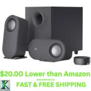 Logitech Z407 Bluetooth Computer Speakers with Subwoofer and Wireless Control