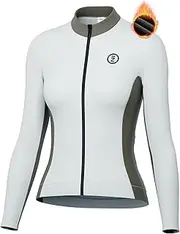 [INBIKE] Jersey Women's Winter Fleece Thermal Cycling Running Jacket Accented Waist Long Cycling Clothing LY418