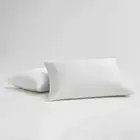 Garnier-Thiebaut Monaco Percale White Standard/Queen Set of Two Pillow Cases
