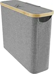Toilet Paper Organizer Basket,Toilet Paper Bin,Toilet Paper Roll Basket,Toilet Paper Storage Basket,Toilet Paper Organizer,Toilet Paper Roll Bin for Home (Gray)