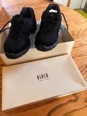 Bloch Dance Sneakers, S0538L, Black, NEW in box