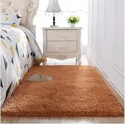 Thickened Carpet Rugs for Bedroom Washed Silk Runner Rugs for Hallway Yoga Fluffy Rug for Beach Picnic Indoor