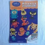 Monsters Hallmark Stickers Moveable Decorations