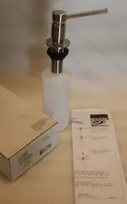 Mountain MT102/BRS - Soap / Lotion Dispenser - Brushed Stainless Steel